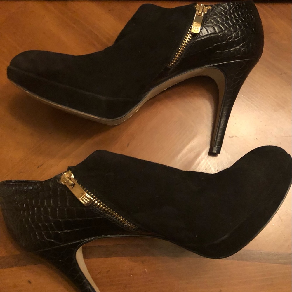 Vince Camuto Black Suede Bootie